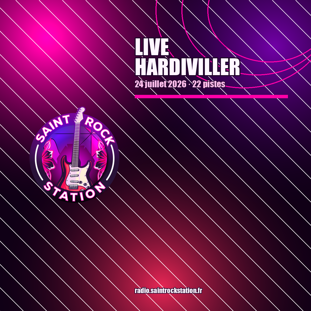Pochette — Saint Rock Station — Hardiviller — 1 août 2026